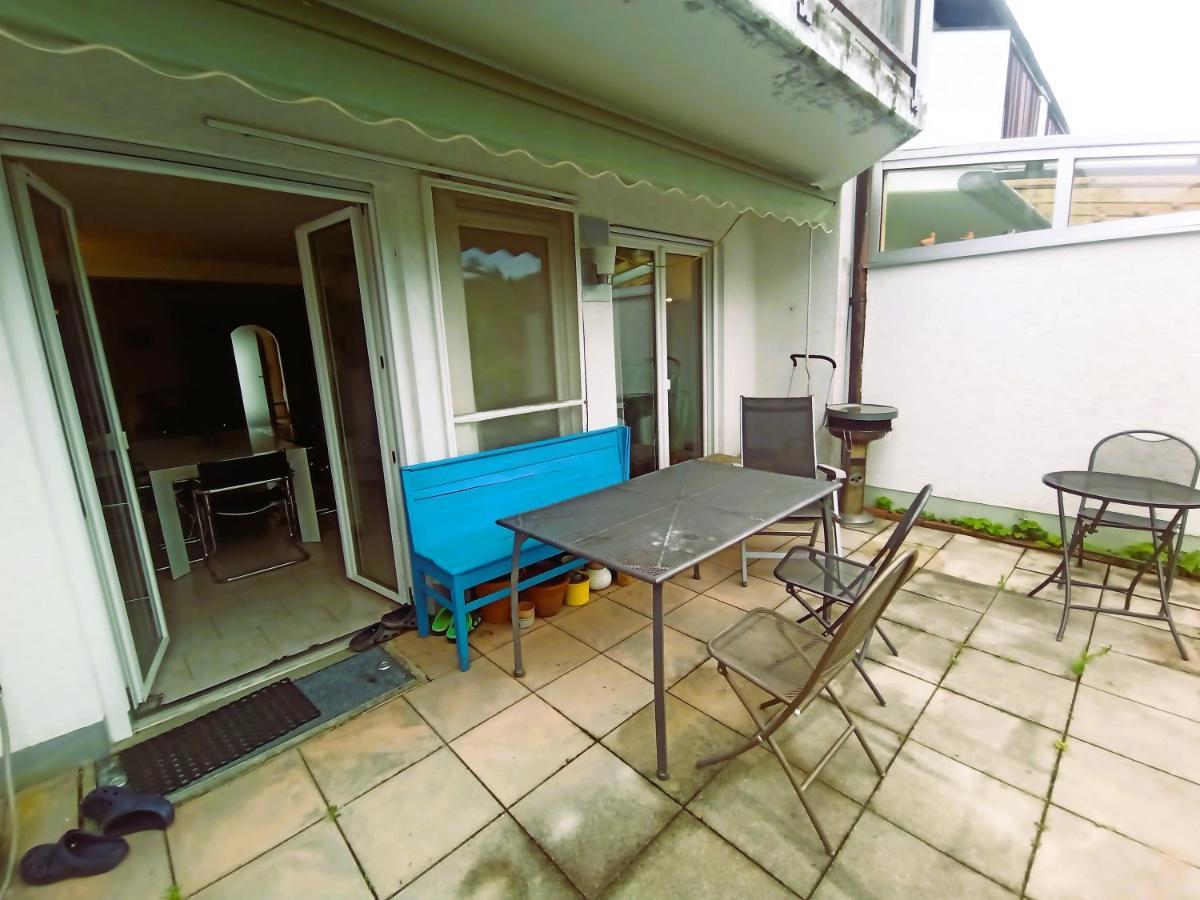 Grosses Zimmer Bad Kueche Wohnzimmer Terasse Garten Zentral Ruhig 莱希河畔兰茨贝格 外观 照片