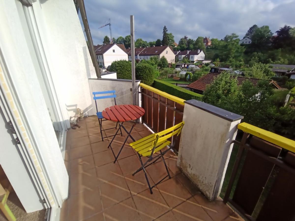 Grosses Zimmer Bad Kueche Wohnzimmer Terasse Garten Zentral Ruhig 莱希河畔兰茨贝格 外观 照片