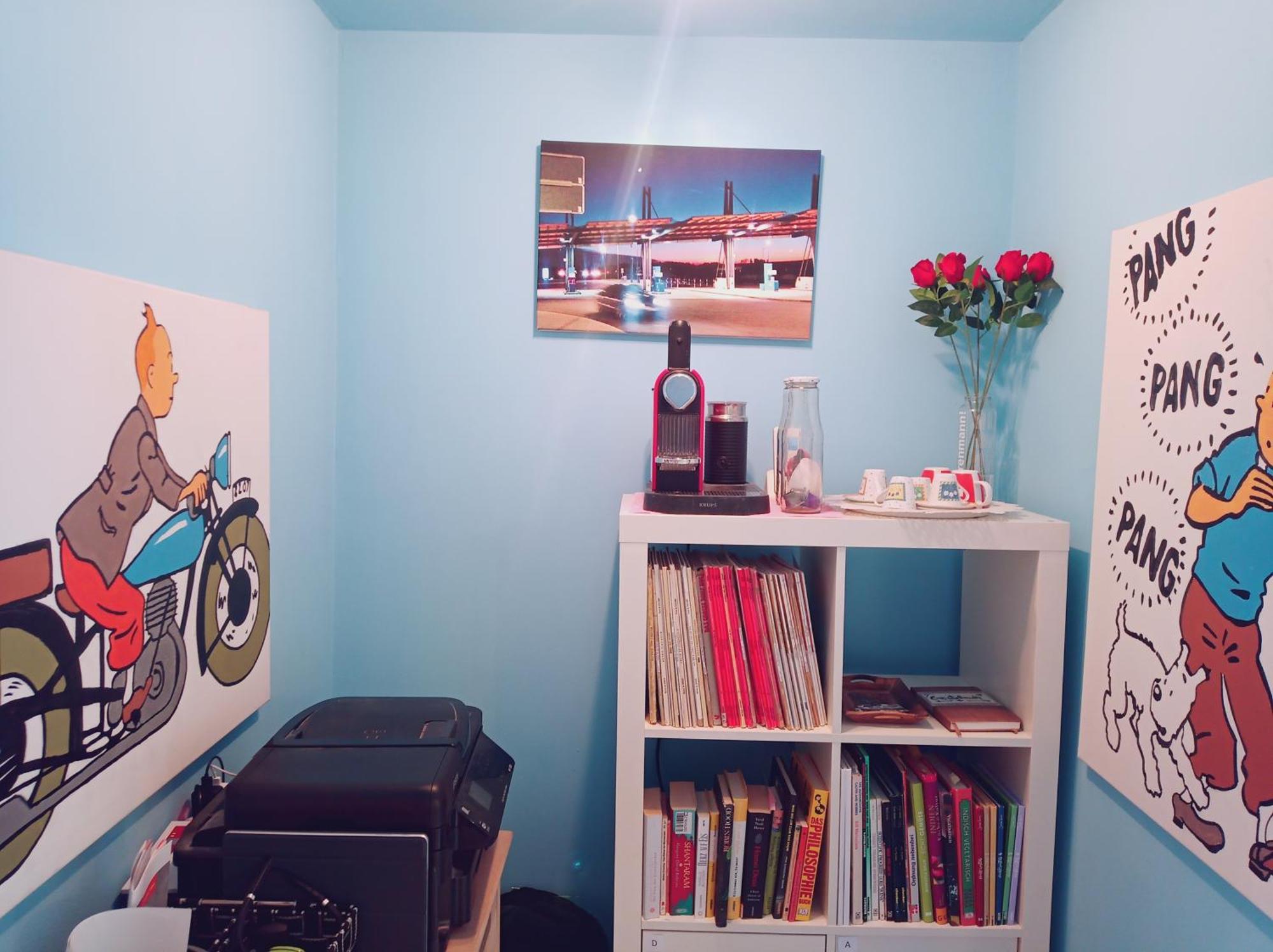 Grosses Zimmer Bad Kueche Wohnzimmer Terasse Garten Zentral Ruhig 莱希河畔兰茨贝格 外观 照片